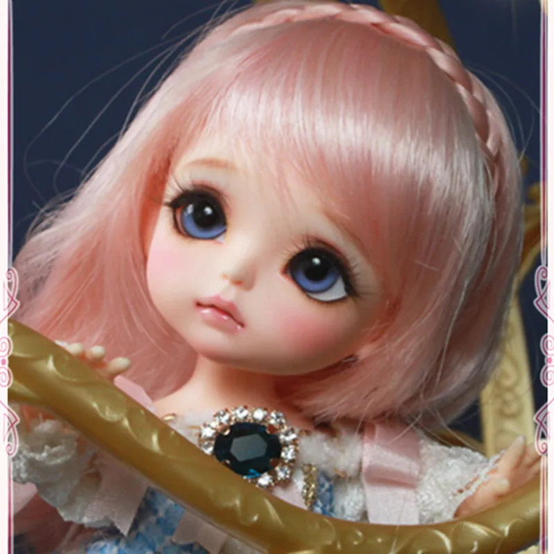 1/8 BJD кукла BJD/SD модная Милая желтая Счастливая кукла с глазами для маленькой девочки подарок на день рождения