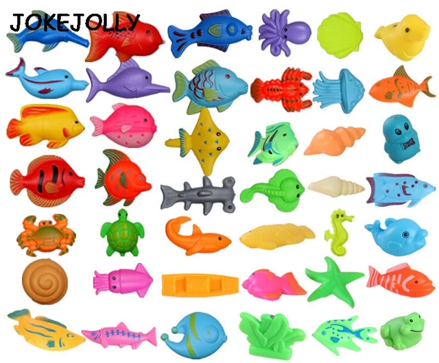 Magnetic fishing toys children water toys simulation fishing rods children fishing toys 4