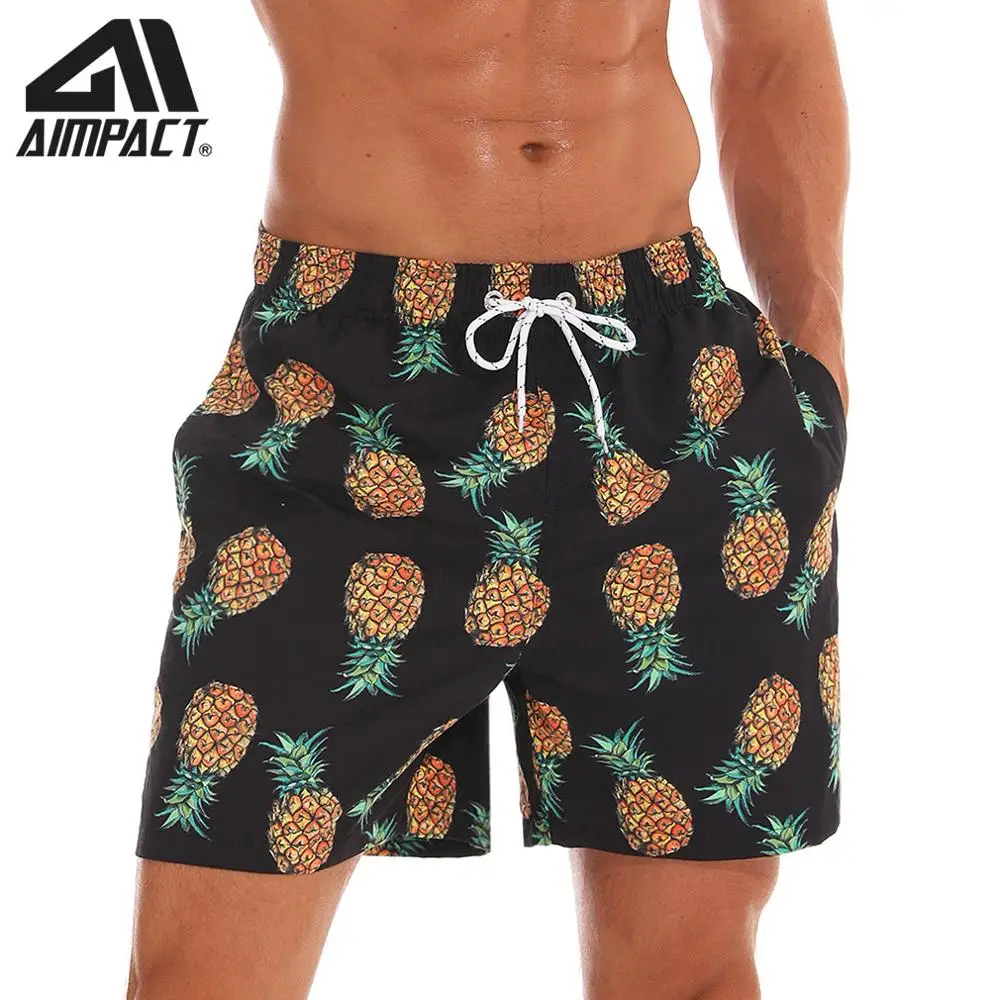 Beach Board Shorts Swim Trunks Printed 