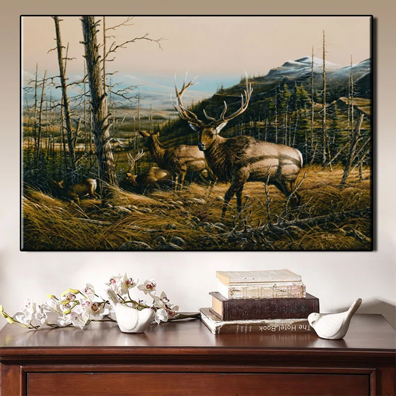 Outdoor landscape photo Modern pop elements wall HD canvas printing art Giclee home decoration murals no frame | Дом и сад