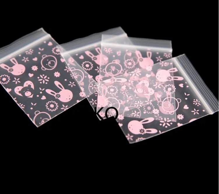 7 sizes Mini Plastic Ziplock Bags Ring Jewelry,Small Ziplock Bag Food