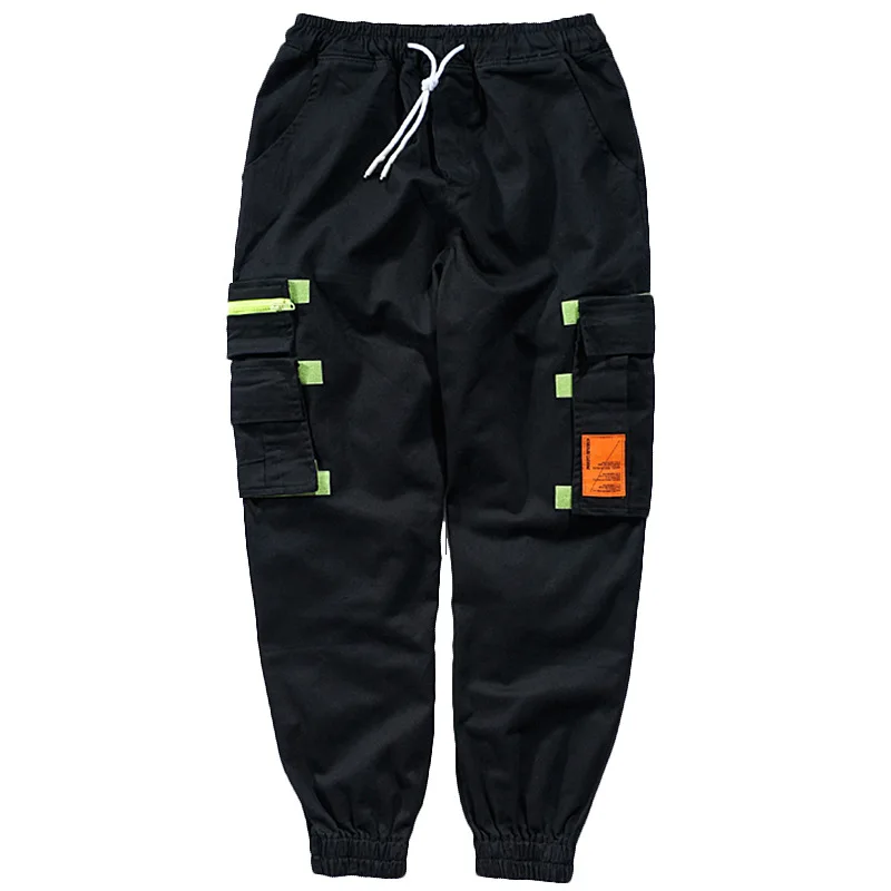 NEDAYATATIME Camo Tactical Joggers брюки мужские уличные черные шаровары Harajuku повседневные