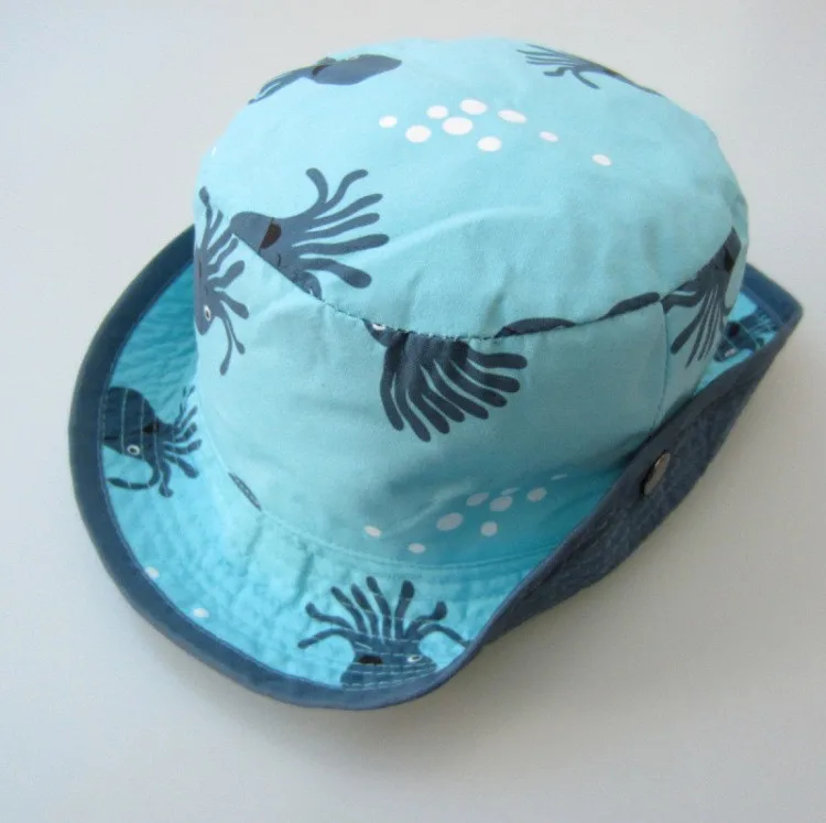 baby boy bucket hat with strap
