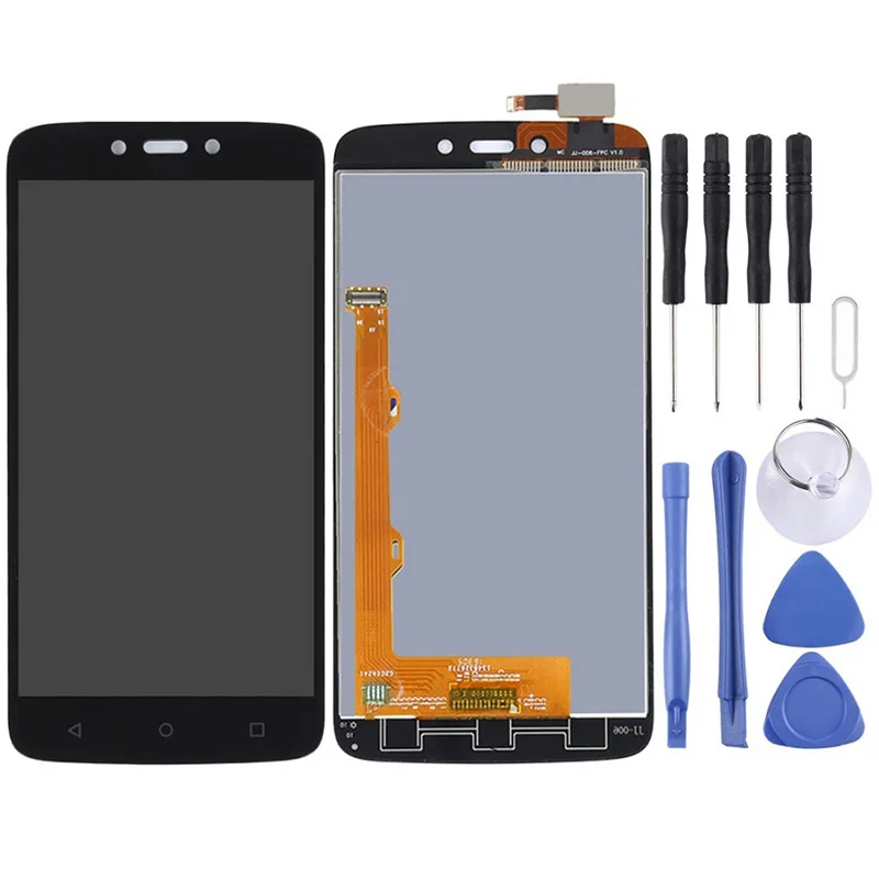 Мобильный телефон Lcd для Motorola Moto C Plus CPlus XT1721 XT1722 ЖК-дисплей + сенсорный экран