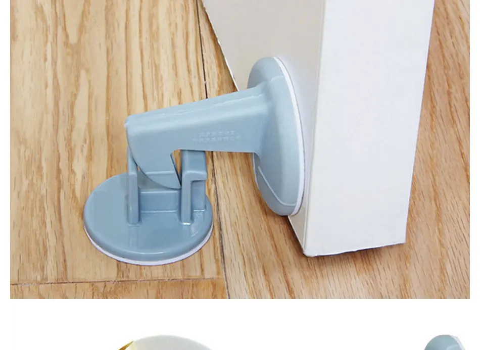 1PCS/set Baby Safety Cabinet Locks & Straps Plastic Lock for Children Wardrobe Child Protection Blocker Baby Safety Drawer Lock