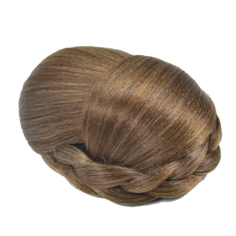 Jeedou J 036 1 1 Synthetic Braided Chignon Clip On Hair Bun Piece