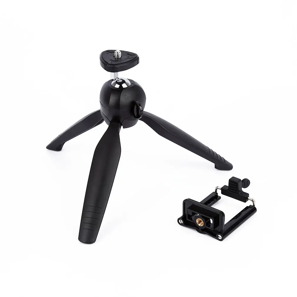 YUNTENG 228 Mini Self Tripods Holder Clip Desktop for Digital Camera ...