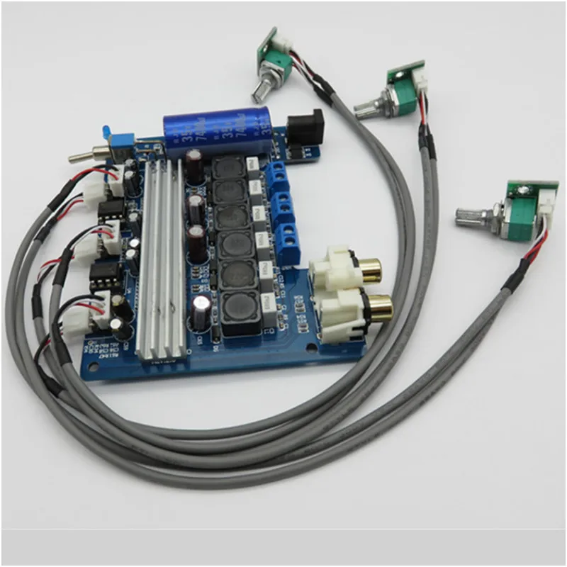 AIYIMA TPA3116D2 сабвуфер цифровой усилитель доска 2 1 TPA3116 мощности аудио домашний 2x50 Вт +