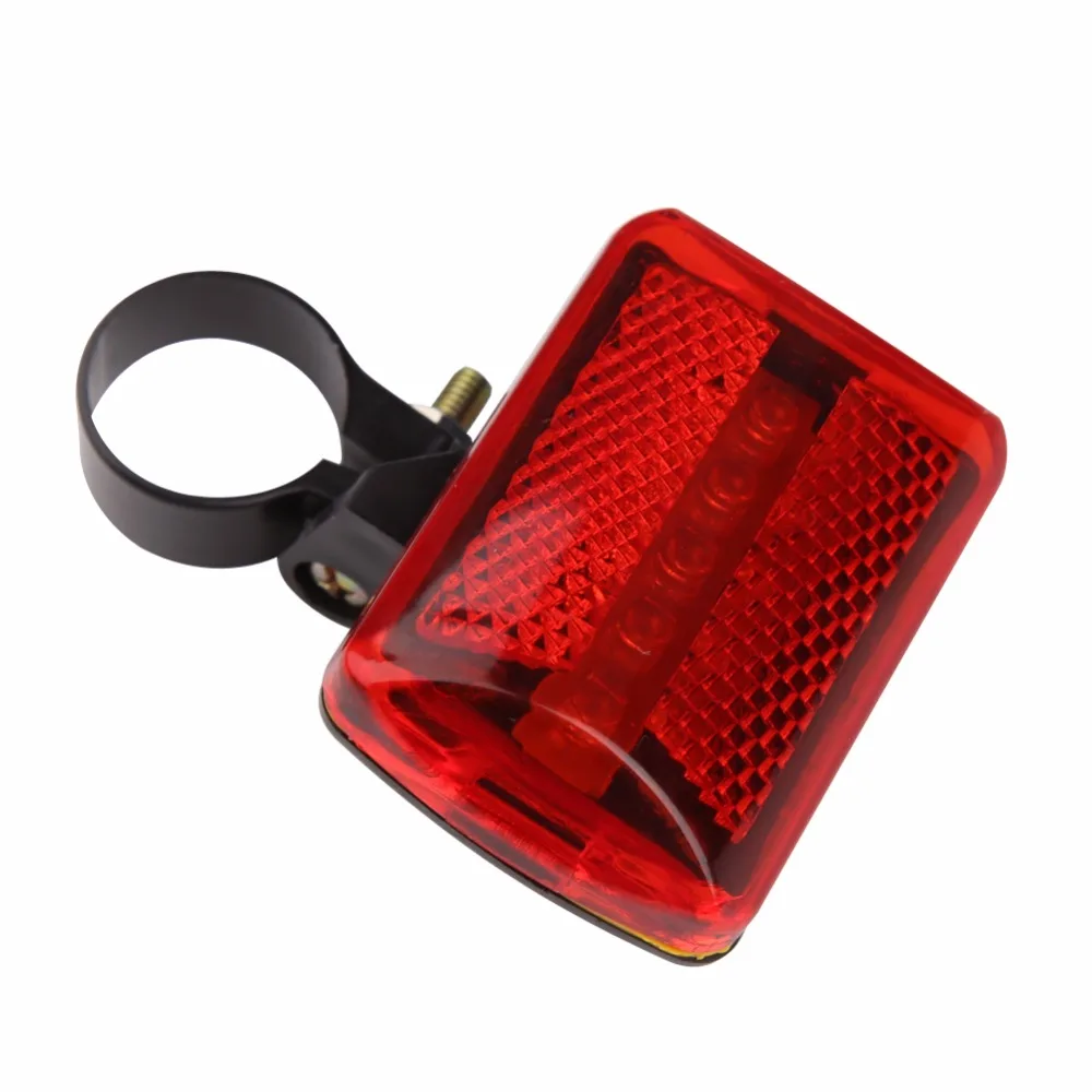 Hot Sale Bike Bicycle 5 LED Rear Tail Light Cycling Red Light MTB Bike Safety Warning Flashing