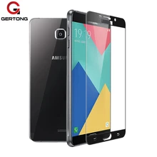 Полностью покрывающее закаленное Стекло для samsung Galaxy A5 A7 S4 S5 S6 S7 C5 C7 Note 4/Note 5 J3 J5 J7 Экран Защитная закаленная пленка