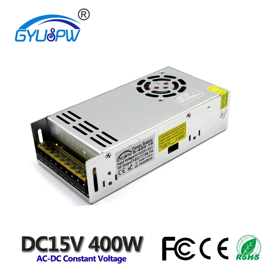 15V400W