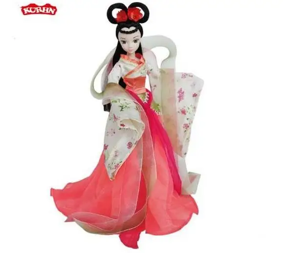 

Sale 29CM Kurhn Dolls For Girl Chinese Ethnic Doll Toys For Children's Kids Birthday Gift Girls Toys #9071