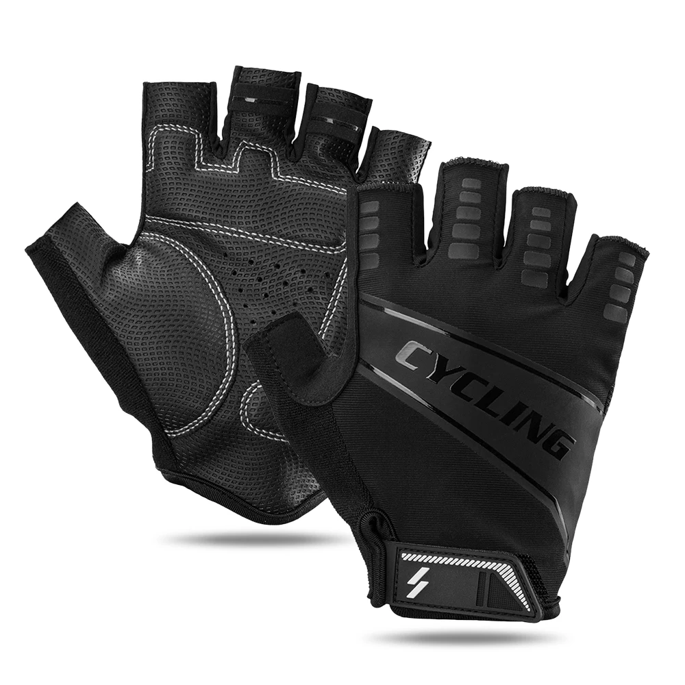 

Lixada Half Finger Cycling Gloves Outdoor Sports Bike Bicycle Motorcycle Riding Biking Gloves Working Gloves for Bicycles