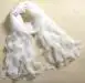 Мода 2019 г. шарфы для женщин летние пляжные стиль 100% шелк чистый белый мягкий тонкий длинный шарф шаль Бесплатная доставка L308