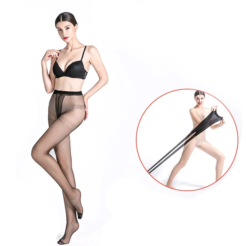 

Sexy Seamless Tights Pantyhose Black Nylon Super Elastic Magical Silk Stocking for Women Collant Breathable Pantyhose Medias