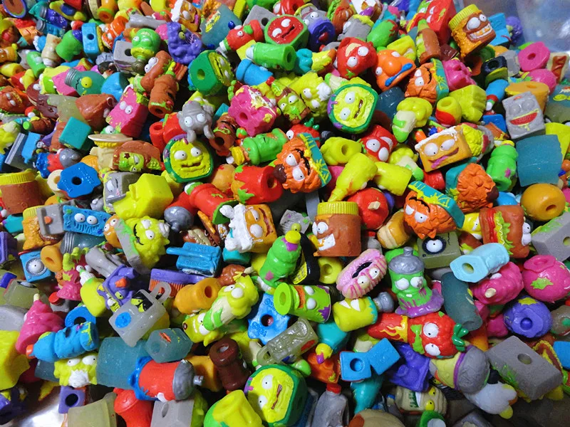 Распродажа Grossery Gang Mini Action Toys фигурки мусора Аниме Кукла дети игра модель куклы
