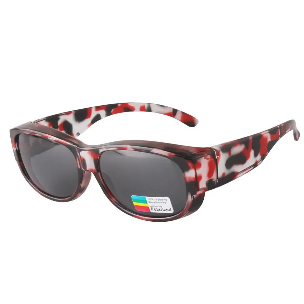 Солнцезащитные очки для взрослых специальное издание солнцезащитные очки Интернет-магазин Китай материк красочные подходят над солнцезащитными очками - Цвет: XQ303 RED DIMI