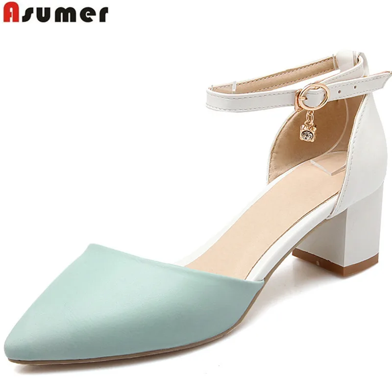 square high heel shoes