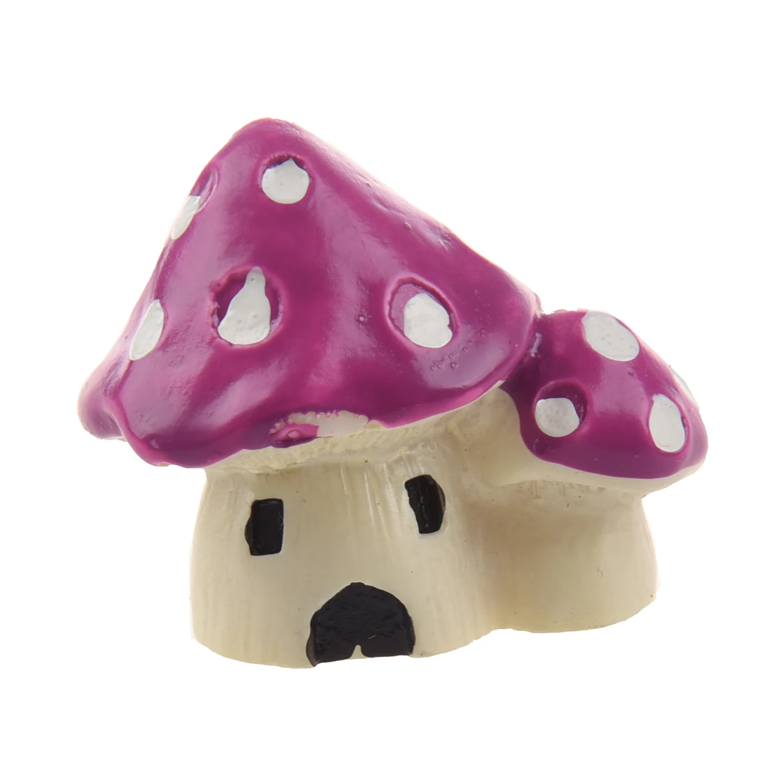 

Miniature Mushroom House Dollhouse Bonsai Garden Fairy Ornament Pot Plant Craft Decor Pink