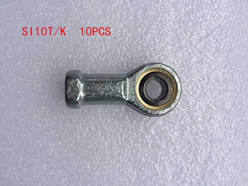 10 шт. SI10T/K 10 мм Женский правая резьба шаровое соединение подшипника метрической резьбы M10x1.5mm