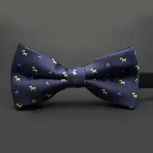 Для мужчин галстук 10 Цвета мужской галстук-бабочка полиэстер шелковый галстук-бабочку одноцветное клетчатый галстук-бабочка Свадебные