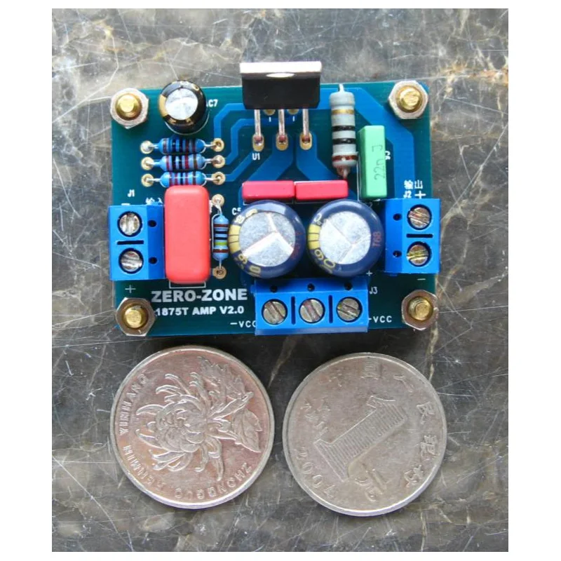KYYSLB AC двойная 9~ 25 в 30 Вт моно LM1875 домашняя аудио Мощность собранная Плата усилителя доска 8 динамик 8 Ом 30 Вт усилитель доска