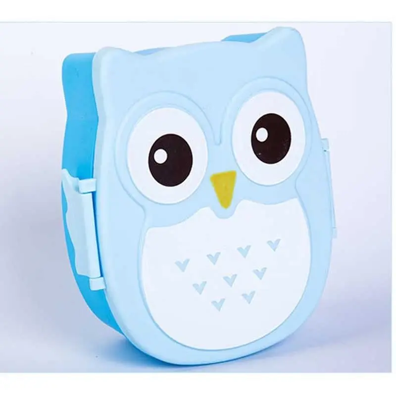 2017 New Arrival Owl Lunch Box Food Container Storage Box Portable