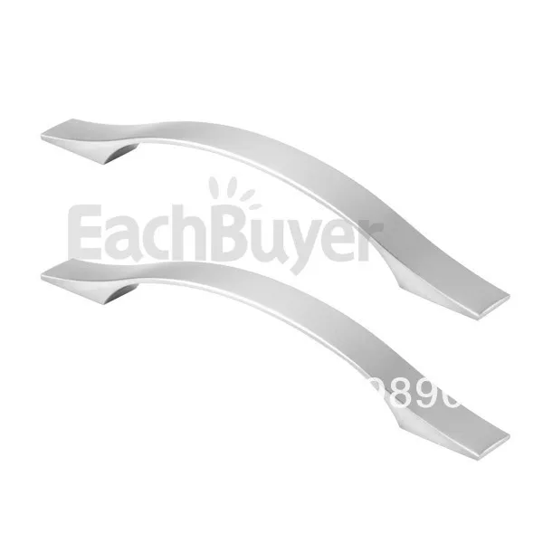Zinc Alloy Arch Drawer Door Pulls Handles + Screw 128mmin
