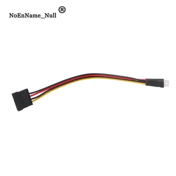 

4-Pin Adapter Cable FDD Floppy Male To 15-Pin SATA Female Converter Adapter Power Cable Cord dropshipping