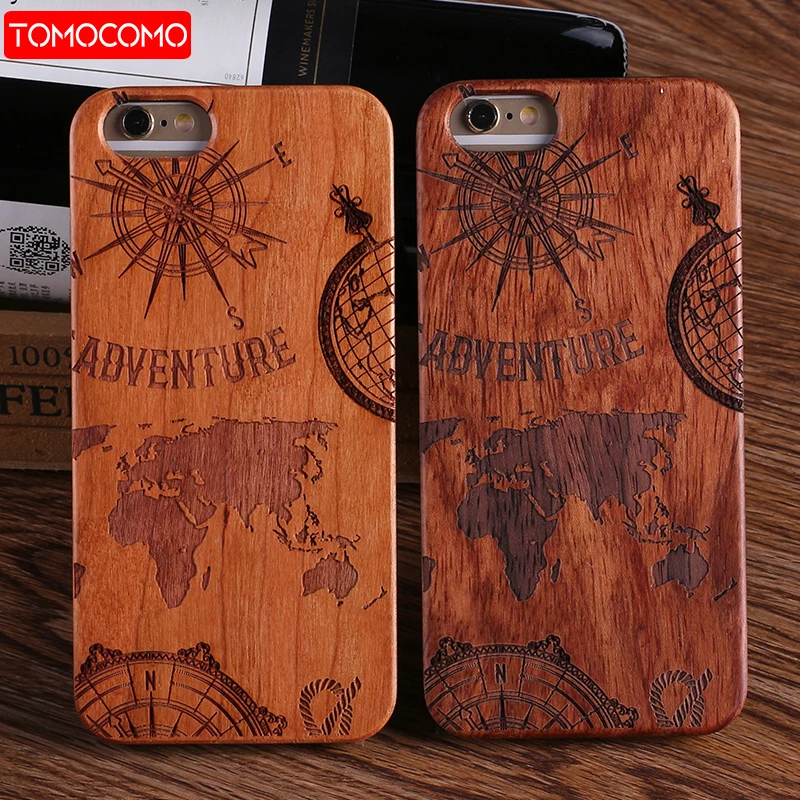 

For iPhone6 6Plus 7 7Plus 8 8Plus King Queen Crown World Map Praying Real Wood Phone Case For SAMSUNG S8 Plus S9 Plus X XS Max