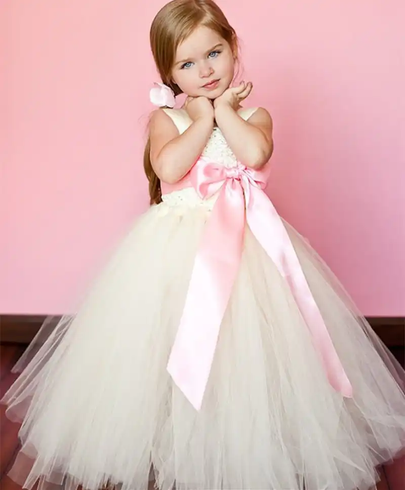 little girl fluffy dresses