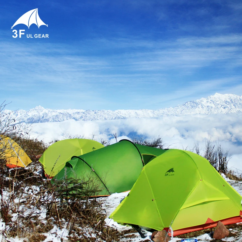 3F UL GEAR Floating Cloud 2 Camping Tent 3-4 Season 15D