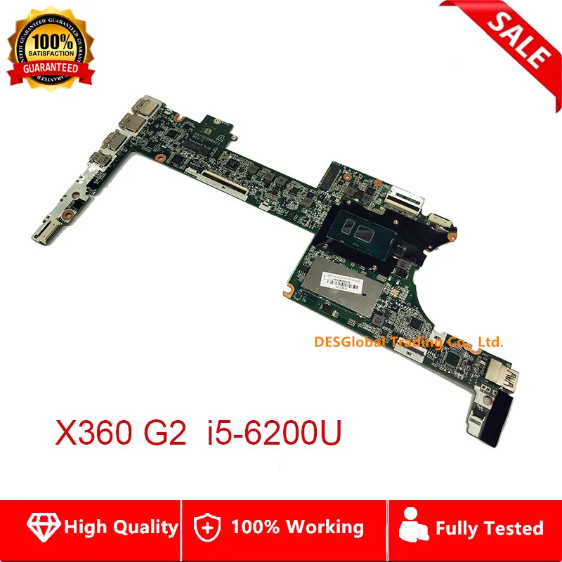 

DAY0DDMBAE0 for HP Spectre X360 G2 13-4102TU 13-4000 DDR4 Laptop Motherboard SR2EY i5-6200U Mainboard 100% Fully Tested