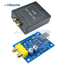 SA9227+ PCM5102A 32 бит 384 кГц DAC HIFI асинхронный декодер плата модуль декодирования аудио 5 в USB с чехол для Mac OS Windows