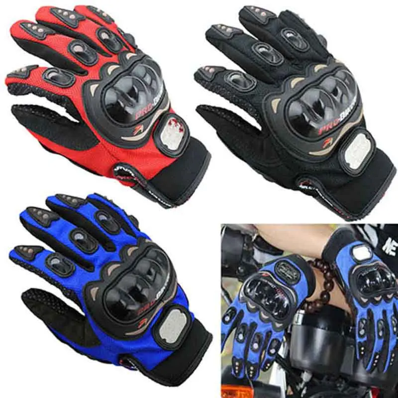 Новые взрослые байкерские перчатки мотокросса полный Fnger мужские и женские мотоциклетные велосипедные водонепроницаемые гоночные перчатки