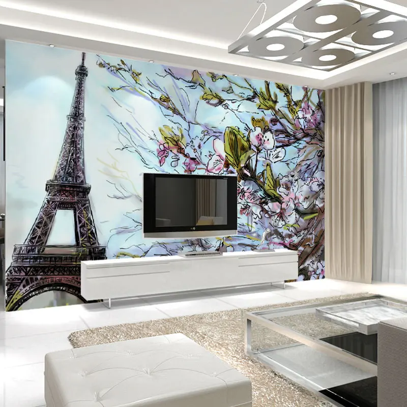 Modern Wall Decals Eiffel Tower