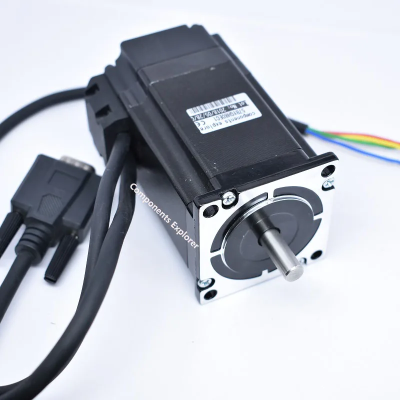 NEMA23 57 шаговый двигатель с замкнутым контуром 57BYGH80EC1 крутящий момент 2N