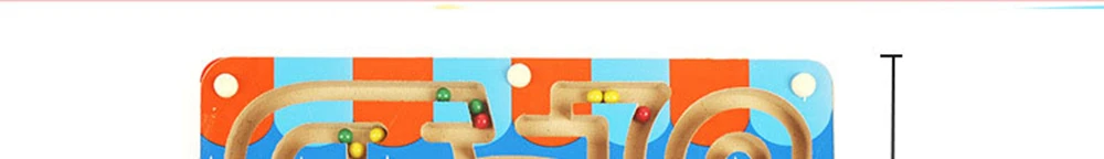 Magnetic Wand Wiggles and Worms Marbles Labyrinth Wooden Animal Maze Educational Kids Parenting Family Game Toys (11)