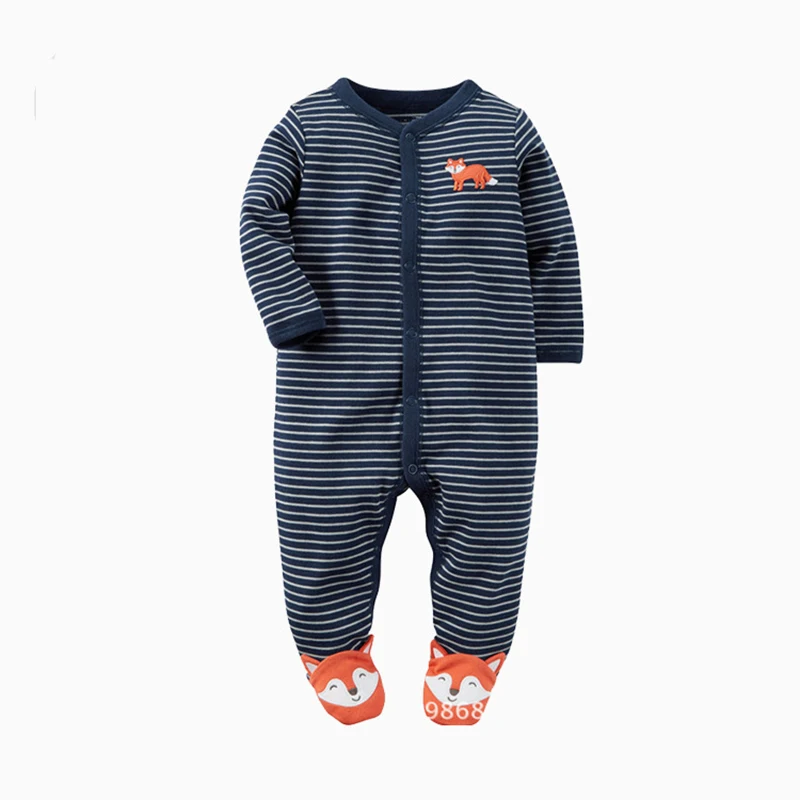 Mono De bebé recién nacido De manga larga De algodón Animal bebé niña ropa Infantil Mono De bebé recién nacido De manga larga De algodón Animal bebé niña ropa Infantil