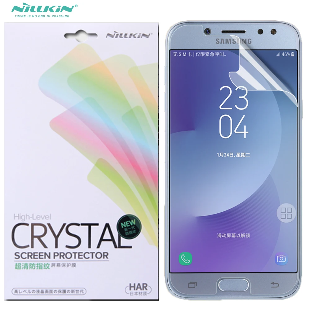 

Ultra Thin Nillkin PET Glossy / Matte Protect Cover Film For Samsung Galaxy J5 2017 Screen Protector Anti-Fingerprint