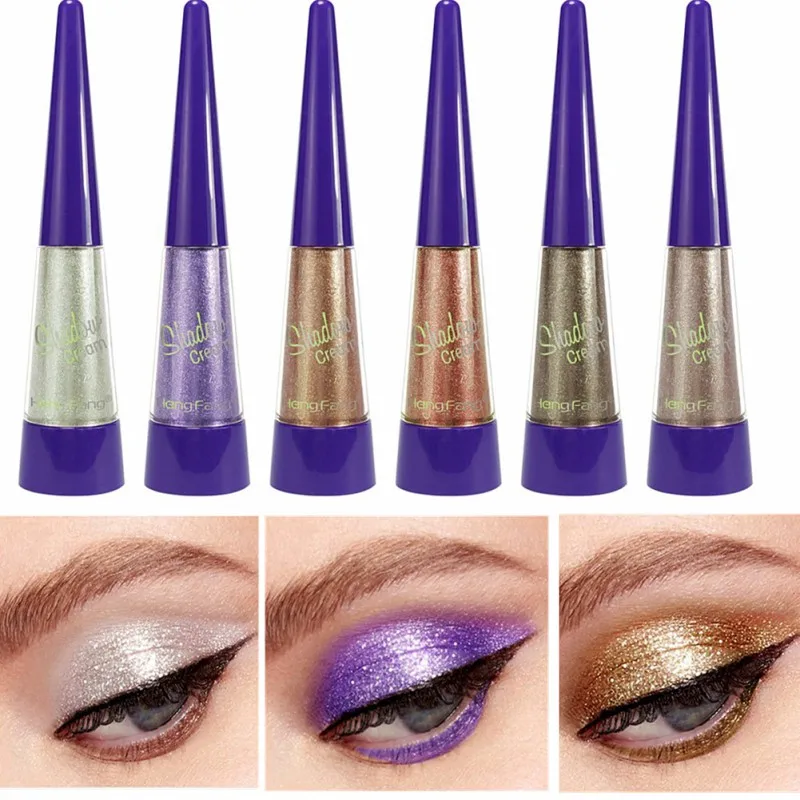 

12 Colors New Shimmer Eyeshadow Pencil Liquid Diamond Pearl Bright Eye Shadows Waterproof Eye Shadows Beauty