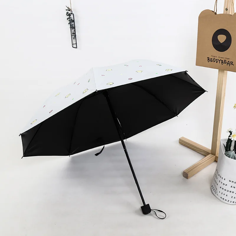 YADA Cartoon Pig Child Umbrella Folding Charm Children Rain Women uv Animal Umbrella For Women Windproof Patio Umbrellas YS628