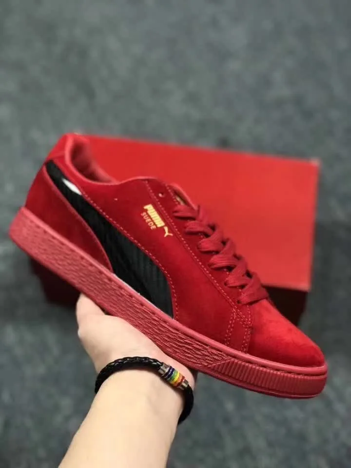 puma women red shoes