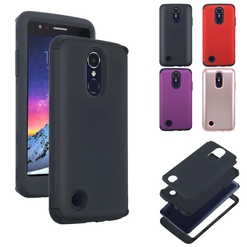 

Shockproof Tough Hybrid Armor Drop fullbody Protection Case Cover For LG Aristo/Fortune/Phoenix 3/K8 2017 /LG Risio 2/LV3