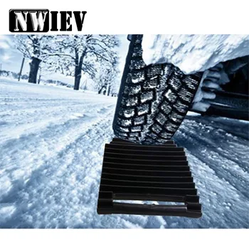 

NWIEV 1pcs Plastic Snow Chains Anti-slid Pad For BMW Mini Cooper S VW Polo Passat B6 B7 B8 Golf 4 5 6 7 Touareg Bora Tiguan 2017