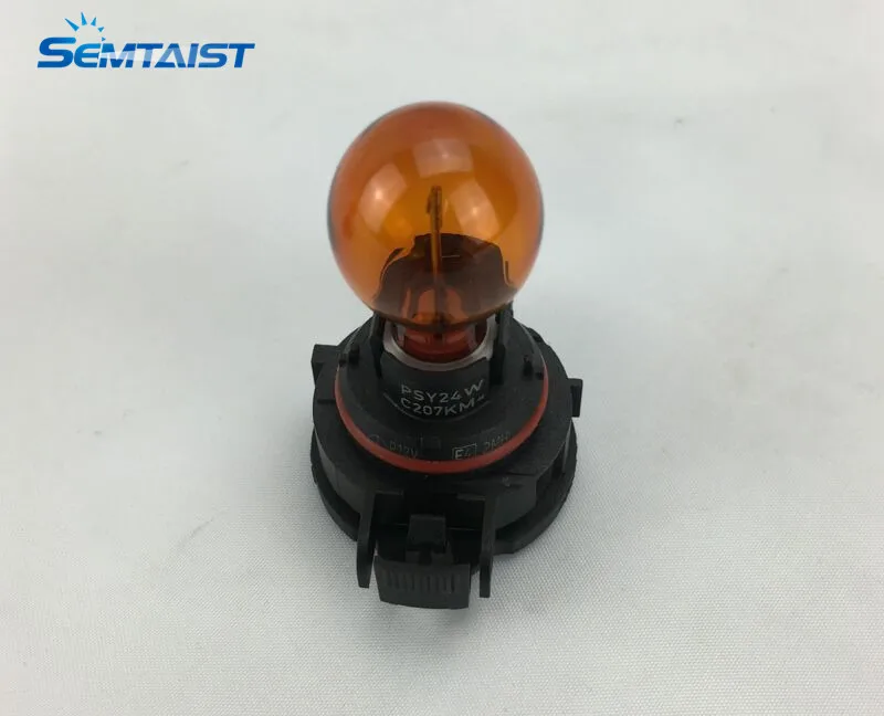 

semtaist 2 x Genuine OEM Original PH brand 12V PSY24W Turning Signal Halogen Bulbs Amber Yellow (USED)