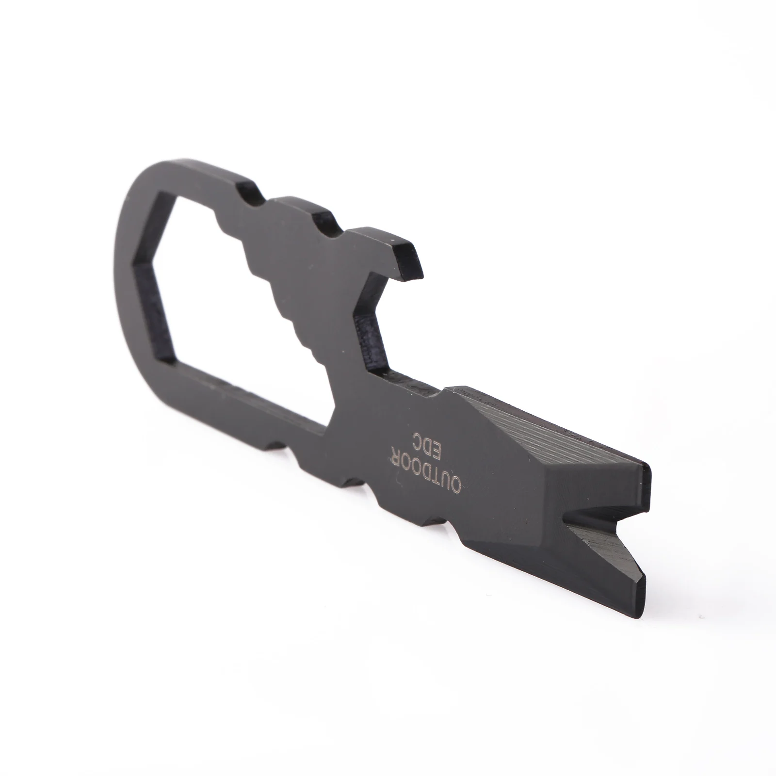 SURIEEN Outdoor Tools Steel Pocket EDC Gear Multi Tool Keychain Keyring Pry Crowbar Bottle Opener Wrench Screwdriver Gadget Tool