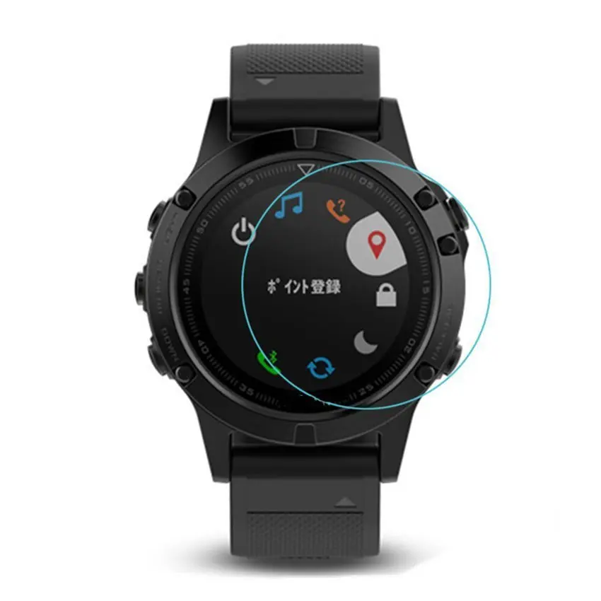 3 шт., закаленное стекло для Garmin Fenix 5 5S, Защита экрана для Garmin Fenix 5S 5 Plus, защитная пленка, полное покрытие часов