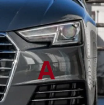 Светодиодные hid-лампы головного света соединительный провод жгут матричный адаптер для фары для Audi A4/B9 линия преобразования фар - Название цвета: A