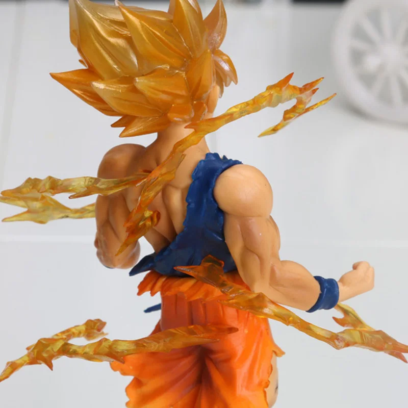 Аниме 17 см Dragon Ball Z фигурки героев Супер Saiyan Сон Гоку ПВХ коллекционная игрушка
